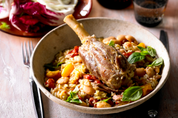 Italian-style Braised Lamb Shanks