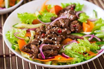 Teriyaki Beef Salad